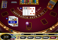 Casino mit 1-Deck Blackjack, nur 0,14% Bankvorteil!